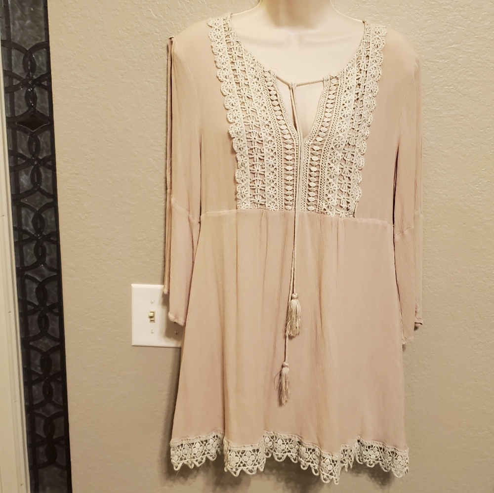 Boho/Peasant tunic top